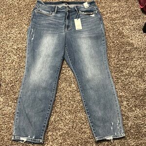 Flash sale final price drop Judy blue slim fit jeans 18W